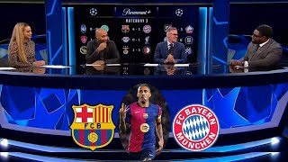 Barcelona vs Bayern Munich 41 Raphinha Hattrick⚽⚽⚽ Thierry Henry And Jamie Carragher Reaction [upl. by Nyrtak]