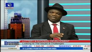 Business Morning Lottery Industry Needs To Be Automated  Adolphus Ekpe PT2 [upl. by Jules172]