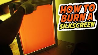 DIY How To Burn A SilkScreen [upl. by Audun]