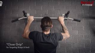 Wall Mounted Chin Up Bar by BRUTEforce® [upl. by Emerick735]