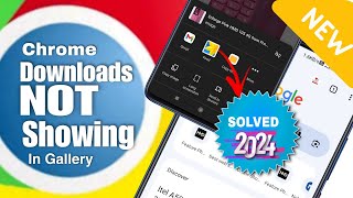 Chrome Download Not Showing in Gallery  Here is the Solution [upl. by Eseyt]