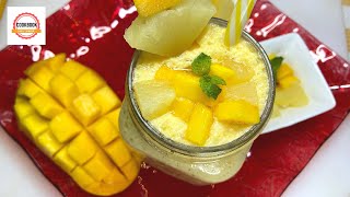 How To Make Pineapple Mango Smoothie  Mango Pineapple Smoothie Recipe [upl. by Shurwood926]