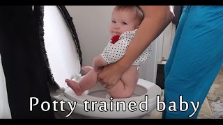 Potty Training She Is 6 Months Old  Babys World [upl. by Proctor]