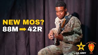 Reclassing to 42R Army Musician  Changing your MOS [upl. by Sral]