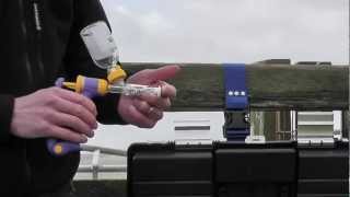 Sheep injections with Sterimatic System for safer cleaner injections [upl. by Eidnew]