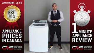 Frigidaire FFTW4120SW Washer Review  One Minute Info [upl. by Artemas171]