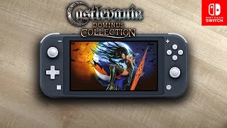 Castlevania Dominus Collection  Nintendo Switch Lite Gameplay [upl. by Amorete]