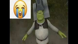 shrek playing saxophone and tragically dying😭😭😭 [upl. by Niple]