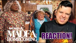 MADEA IS MESSY AS EVER A Madea Homecoming REACTION  Netflix Tyler Perry Film [upl. by Darrell]