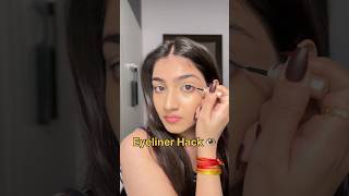 Easy eyeliner hack  how to apply eyeliner  eyeliner makeup hacks shortsviral eyeliner makeup [upl. by Yovonnda]