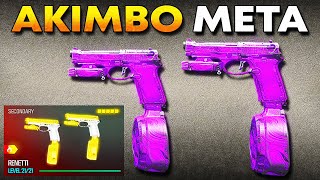 the NEW BEST AKIMBO PISTOLS in WARZONE 3 👑 Best RENETTI Class Setup  Loadout  MW3 [upl. by Orimisac]