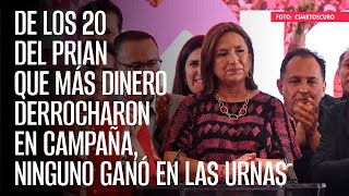 De los 20 del PRIAN que más dinero derrocharon en campaña ninguno ganó en las urnas [upl. by Weinhardt]