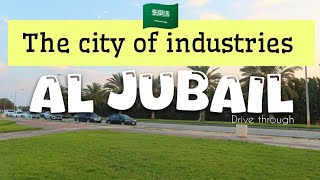 Jubail 🇸🇦 IndustrialCity drive through the biggest industrial city of the world saudiindustrialhub [upl. by Cordula937]