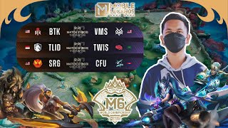 NOBAR  Kejohanan Dunia MLBB M6  pusingan ke 5  Mobile Legends Bang Bang  malaysia [upl. by Lisha]