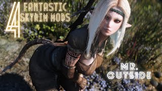 4 Outstanding Skyrim Mods  Outsider Mods Ep 16 [upl. by Budding]