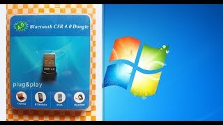 Best mini Bluetooth 40 Usb Dongle For PCWindows 7810 [upl. by Lovett]