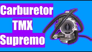 TMX Supremo carburetor tmx supremo carburetor upgrade honda tmx supremo🏍 [upl. by Eidnac]