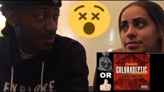 EMINEM “CHLORASEPTIC REMIX” DISS TRACK TO JOE BUDDEN REACTION [upl. by Leafar750]