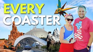 EVERY Disney World Roller Coaster with ride POV in ONE DAY  Insta360 Go 3 Ride POV [upl. by Aoht]