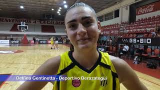 Delfina Gentinetta Club Dep Berazategui [upl. by Nowahs]