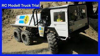 RC Truck Trial 6x6 Scale Modellbau LKW als RC Trail MAN KAT1 Bilstein [upl. by Publea559]