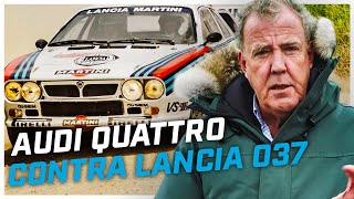 Audi Quattro 1983 vs Lancia 037 Rally favorito de Clarkson  The Grand Tour  Prime Video Portugal [upl. by Jac]