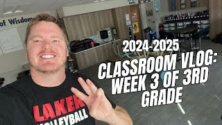 The Third Week of 3rd Grade  Classroom Vlog [upl. by Barret]