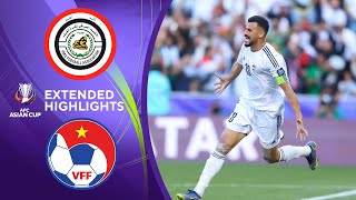 Iraq vs Vietnam  Extended Highlights  AFC Asian Cup  CBS Sports Golazo [upl. by Euqirrne813]