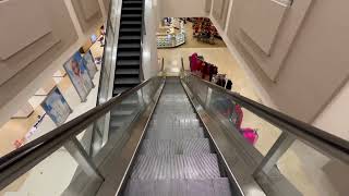 Westinghouse Escalators at Dillards at Town East Mall in Mesquite Texas [upl. by Retseh703]