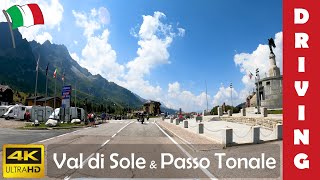 Driving in Italy 19 Val di Sole amp Passo Tonale  4K 60fps [upl. by Hagai]