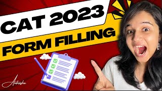 CAT 2023 Registration starts  How to fill Step by Step guide to CAT Form Filling  Ankusha Patil [upl. by Demetria]