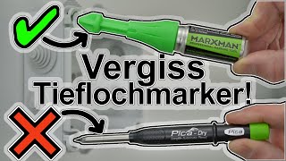 Der BESTE Bohrlochmarker 🤩 Spezialwerkzeug für Profis 🤫 Tieflochmarker MARXMAN im Test [upl. by Lezley]