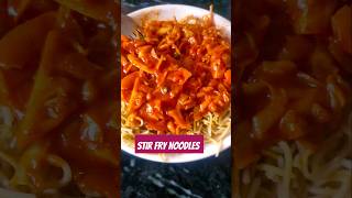 Stir fry noodles 🍜🍜quick and easy 5 minute noodles recipeytshorts shorts aezindagivairalshort [upl. by Annam]