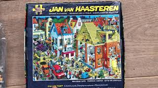 Video Jan van Haasteren The Building Site Ceaco Crowd Pleasers Nummer 334220 Puzzel1000Stukjes [upl. by Nannerb979]