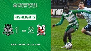 Highlights Farsley Celtic 12 Darlington [upl. by Seroka]