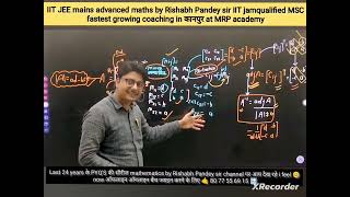 lecture 36MINOR COFACTOR ADJOINT and INVERSE MATRICES in one shot by Rishabh Pandey sir [upl. by Metah]