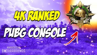 4K Ranked PUBG Console Highlights [upl. by Anilrats]