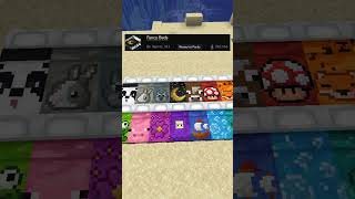 121 texture packs comparison minecraft fyp fypシ [upl. by Shewmaker]