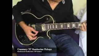 Creamery Handwound 57 Humbucker Pickups [upl. by Rebhun116]