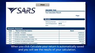 SARS eFiling  How to submit your ITR12 [upl. by Santoro]