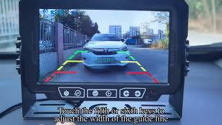 Rohent N12 Magnetic Solar Wireless RV Backup Camera 1Min DIY Installation 7quot DVR Monitor [upl. by Levin141]