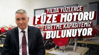 quotYılda yüzlerce füze motoru üretme kapasitemiz bulunuyorquot KaleArge [upl. by Per]