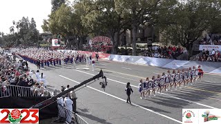 2023 LAUSD AllCity Band  2023 Pasadena Rose Parade [upl. by Airtemed682]