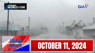 Unang Balita sa Unang Hirit OCTOBER 11 2024 HD [upl. by Callum]