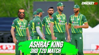 ASHRAF BHAI NE SERIES JITWADI  PAKISTAN VS IRELAND 3RD T20 2024 MATCH  CRICKET 24 [upl. by Irac806]