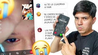 LE LLAMAMOS A MIS HATERS POR VIDEOLLAMADA E HICE LLORAR A UN NIÑO DE 13 AÑOS 😭 [upl. by Acemahs12]