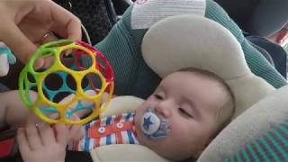 Comment préparer et gérer son voyage en voiture avec un bébé Vlog Maman1erpas [upl. by Icaj503]