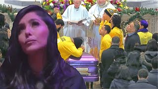 Vanessa Bryant CRYING At Kobe Bryant Memorial Hard Not To Cry [upl. by Edla]