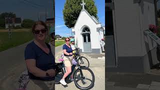 Met het gezin een keer naar Oudenaarde velomoatenontour [upl. by Mit285]