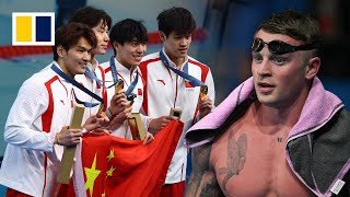 British swimmer wants ‘cheating’ Chinese out of Paris Games [upl. by Froma36]